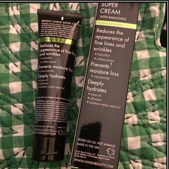 Whish Super Cream with bakuchiol in Bright Citrus new in box - Picture 4 of 5